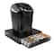 Mind Reader Flower Pattern Black 36 Capacity Single Serve Coffee Pod Metal Mesh Storage Drawer
